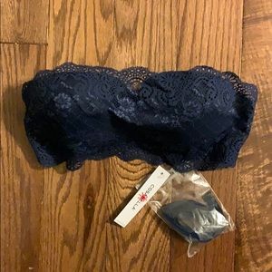 Cosabella underwire lace bandeau bra 32D